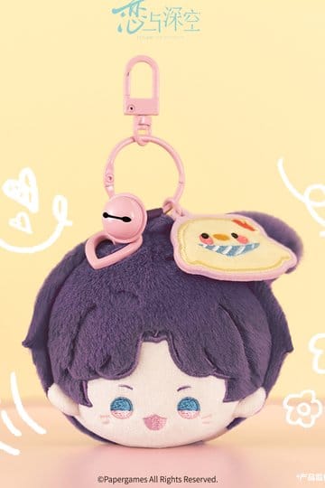 Love and Deepspace Plush Keychain Rafayel Playful Time Series 6 cm
