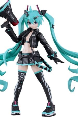 Hatsune Miku Plamatea Plastic Model Kit: Chuocho Tactical Craft Ver. 15 cm